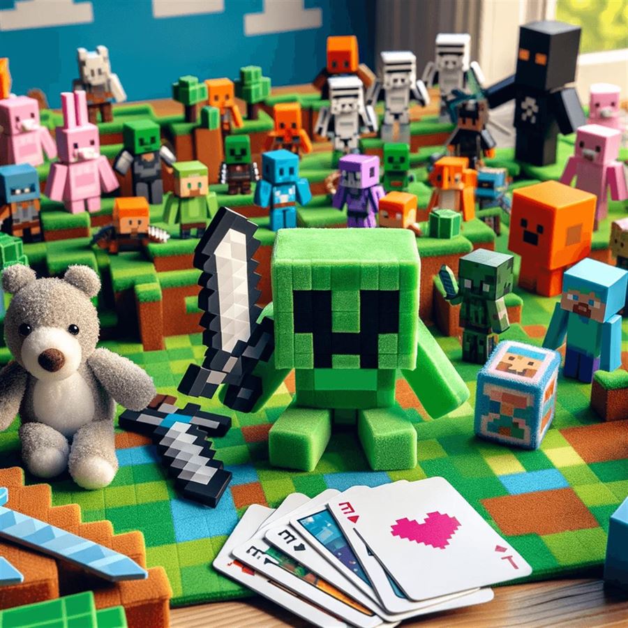 Oplev Verdenen af Minecraft Legetøj: Fra Pixel til Legeplads