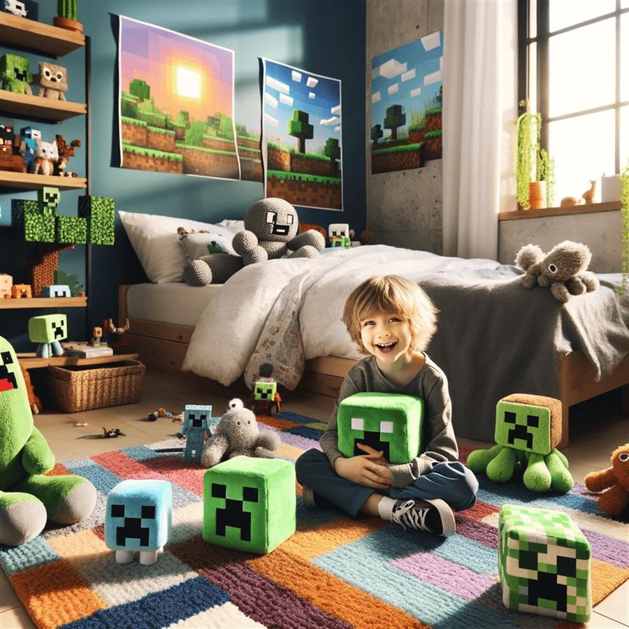 Utforska den Mjuka Världen av Minecraft Gosedjur